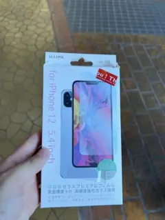 ALLONE foriPhone12 5.4インチ ガラスプレミアムフィルム