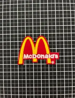 マクドナルド ワッペン アップリケ 刺繍 アメキャラ