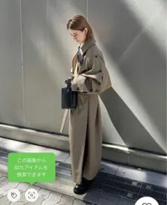 定価約4万円 美品 ケープボリュームコート