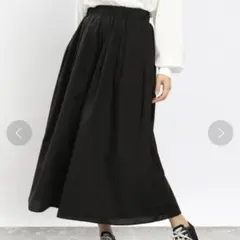 新品　グローバルワーク　スカートミエパンツ　ブラック