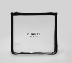 102 新品未使用本物　シャネル CHANEL　ノベルティクリアポーチ