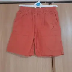 オレンジ色 ハーフパンツ 120サイズ