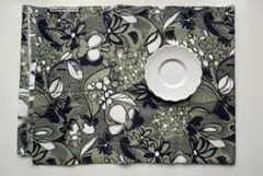 251cm × 91cm Kanebo CROWN print 花柄　生地