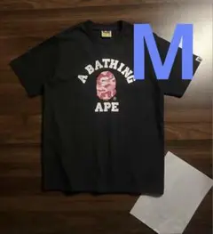 A BATHING APE カモフラージュスカル Tシャツ M