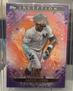 topps AARON JUDGE INCEPTION シリアルカード