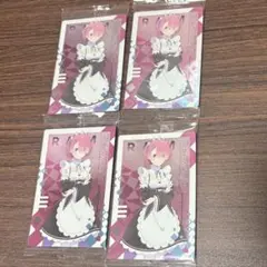 最新5弾 Re:ゼロから始める異世界生活 リゼロ ウエハース ラム4枚 バラ可