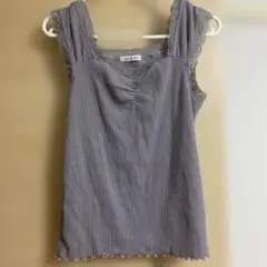 レース付き タンクトップ OLIVE des OLIVE