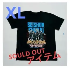 新しい学校のリーダーズ SEISHUN SHURAI TEE 黒 XLサイズ