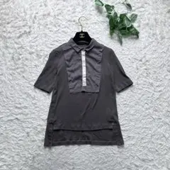 ファビアナフィリッピ モニーレ装飾 Tシャツ カットソー 半袖 ポロシャツ S