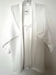 【週末お値引き】 薄羽織⑤撫松庵☆訳アリ新品！白市松