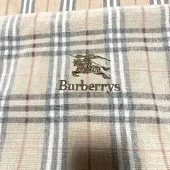 新品　Burberrys チェック柄 セミシングルタオルシーツ　綿　100%