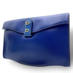 DELVAUX デルヴォー レザー クラッチバッグ ドキュメントケース オレンジ DELVAUX デルヴォー レザー クラッチバッグ ドキュメントケース