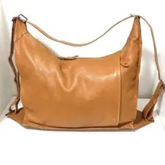 【美品】マザーハウス ヨゾラ L レザー 2WAY ショルダー バッグ リュック