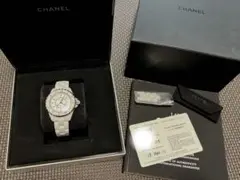 chanel j12 ホワイト 33mm