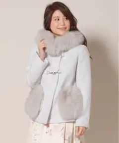 ウィルセレクション 5way ボリュームファー ショートダッフルコート
