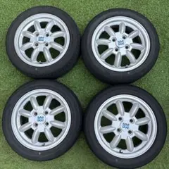 13✕4J ミニライト ホイール ホワイト&タイヤ 155/65 R13 バリ山 m70448952990_1.jpg?1748596736