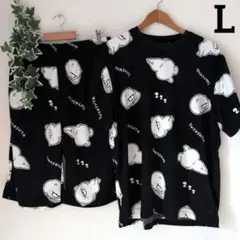 ★YOSHISTAMP★パイル地 ルームウェア L 　 新品　半袖 + 半パンツ