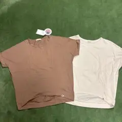 新品　コットン Tシャツ Mサイズ 2色セット