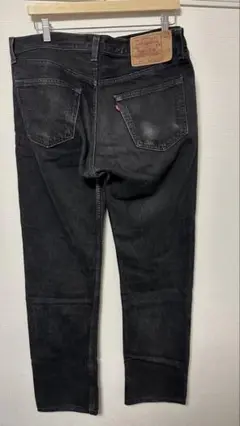 Levi's 501 ブラックデニム W33 L34