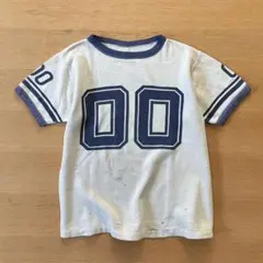 60s Vintage ヴィンテージ 染み込みプリント ナンバリング スウェット