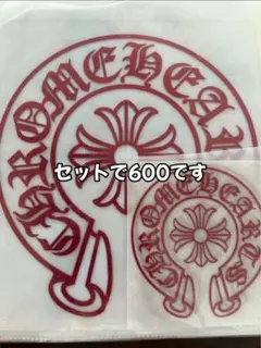 CHROME HEARTS アイロンシート