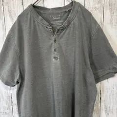 古着 Lucky Brandヘンリーネック Lサイズ グレー