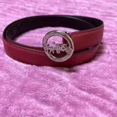 COACHコーチ正規品レーザーベルトレディーズ