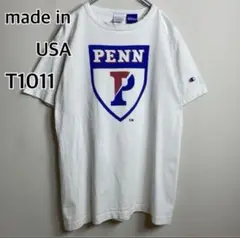 USA製 T1011 チャンピオン PENN ペンシルベニア大学 半袖 Tシャツ