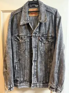 Levi's リラックスフィット デニムジャケット L グレー系 ブラック