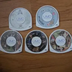 PSP UMDディスク 5枚セット