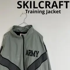 美品‼︎【SKILCRAFTスキルクラフト】トレーニングジャケット　刺繍ロゴ