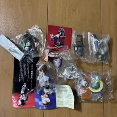 アニメキャラクター フィギュア（ミニチュア）4点セット