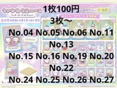 【未開封】【14種類】　ちいかわ　ウエハース　ラッキーカード　コレクション