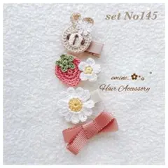 おすすめセット♡set No145♡ベビー ヘアクリップ 赤ちゃん 髪留め
