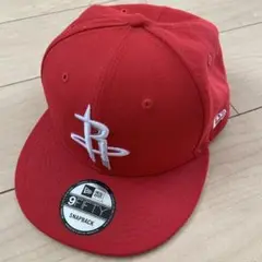 HOUSTON ROCKETS 9FIFTY ベースボールキャップ 赤　NBA
