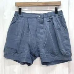 ケービーエフ　テンセルショートパンツ　ブルーグレー