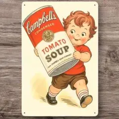 キャンベルスープ Campbell's Soup 金属ブリキ看板 アメリカン雑貨