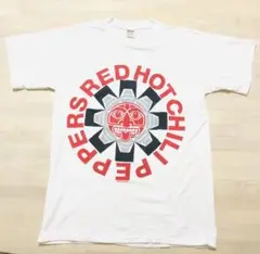 ◎レッドホットチリペッパーズ・アンビル・Tシャツ・M・ホワイト・シングルステッチ