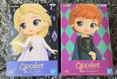 アナと雪の女王2　Qposket エルサとアナ 2体Aセット