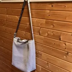 ⭐️値下⭐️niko andニコアンド✨美品✨メッシュショルダートートバックシルバー