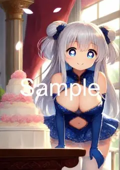 A4サイズアートポスター 1点もの 美女ポスター最高品質 D-E-５５