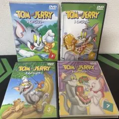 トムとジェリー VOL.1 VOL.4 VOL.5 VOL.7 DVD4枚組