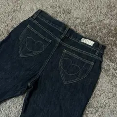 濃紺 ビースリー B-Three Jeans フレア ブーツカット ストレッチ