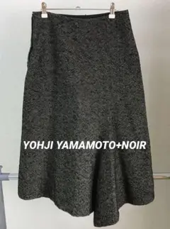 XP246★YOHJI YAMAMOTO+NOIR◎ヨウジヤマモト◎スカート◎2