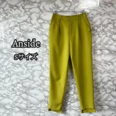 A50 アンサイド Anside スラックス Sサイズ レディース