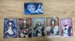 ブルアカウエハース6枚セット　カードのみ