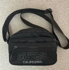 GUESS ショルダーバッグ ロゴメッシュクロスボディバッグ