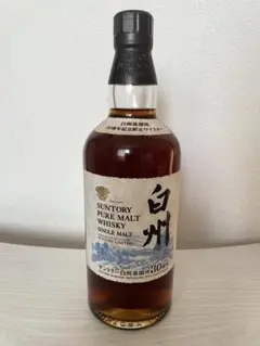 【ウッシー】サントリー　白州蒸溜所　30周年記念ボトル　樽出原酒付き 白州 – Saketown