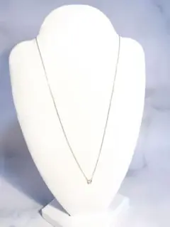 ete K18 ダイヤモンド 0.2ct ネックレス