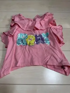 RONI オフショル バックリボンTシャツ　SMサイズ